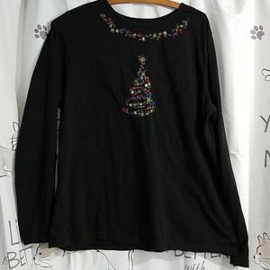 Christmas long sleeve tee XL